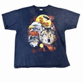 Wolf Moon Nature Graphic Tee-XL