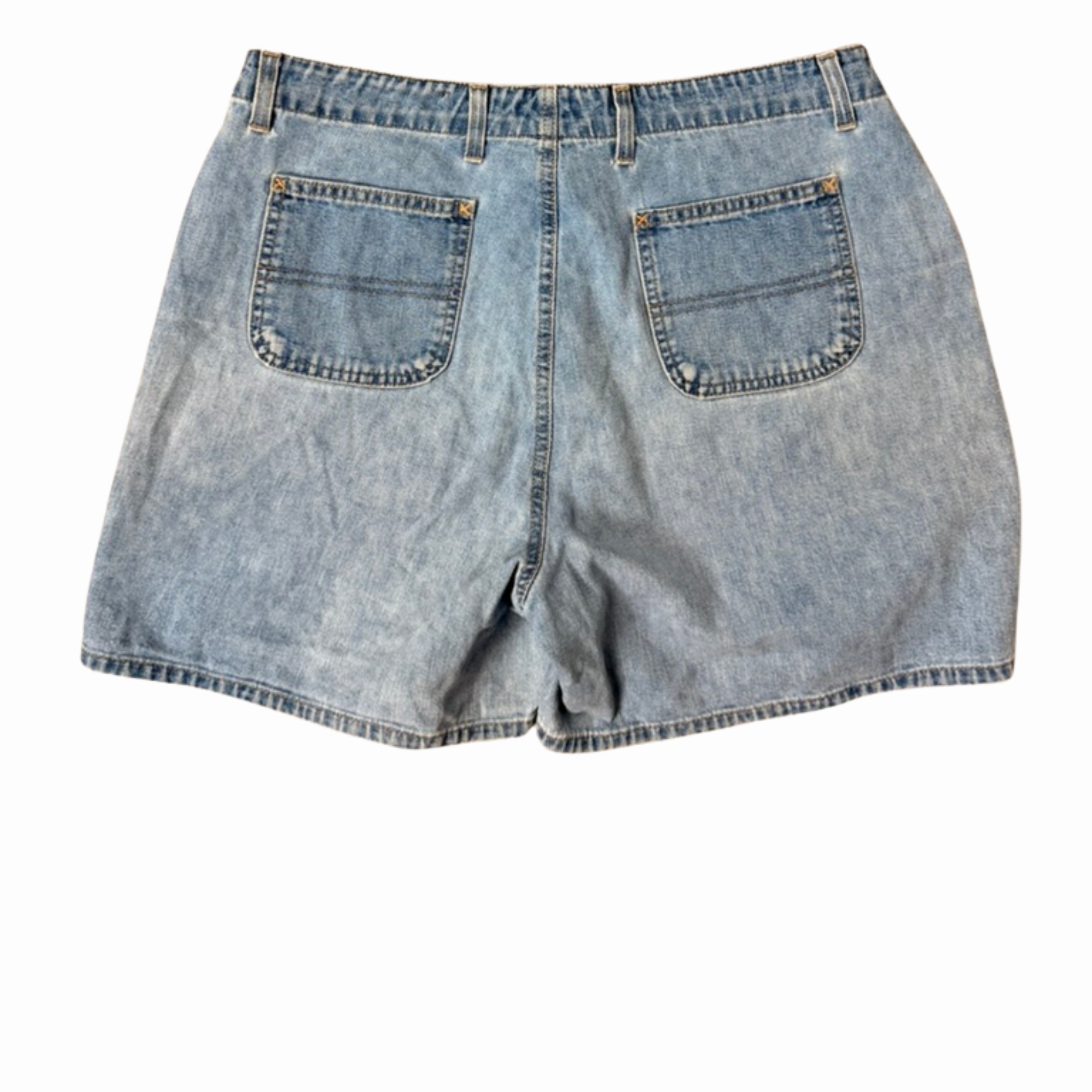 Essentials Relaxed Denim Shorts-14