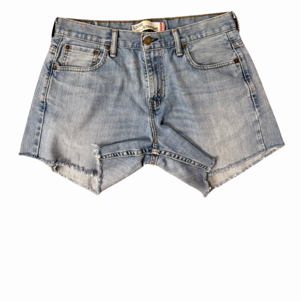 Levi's Loose Straight Denim Shorts-30