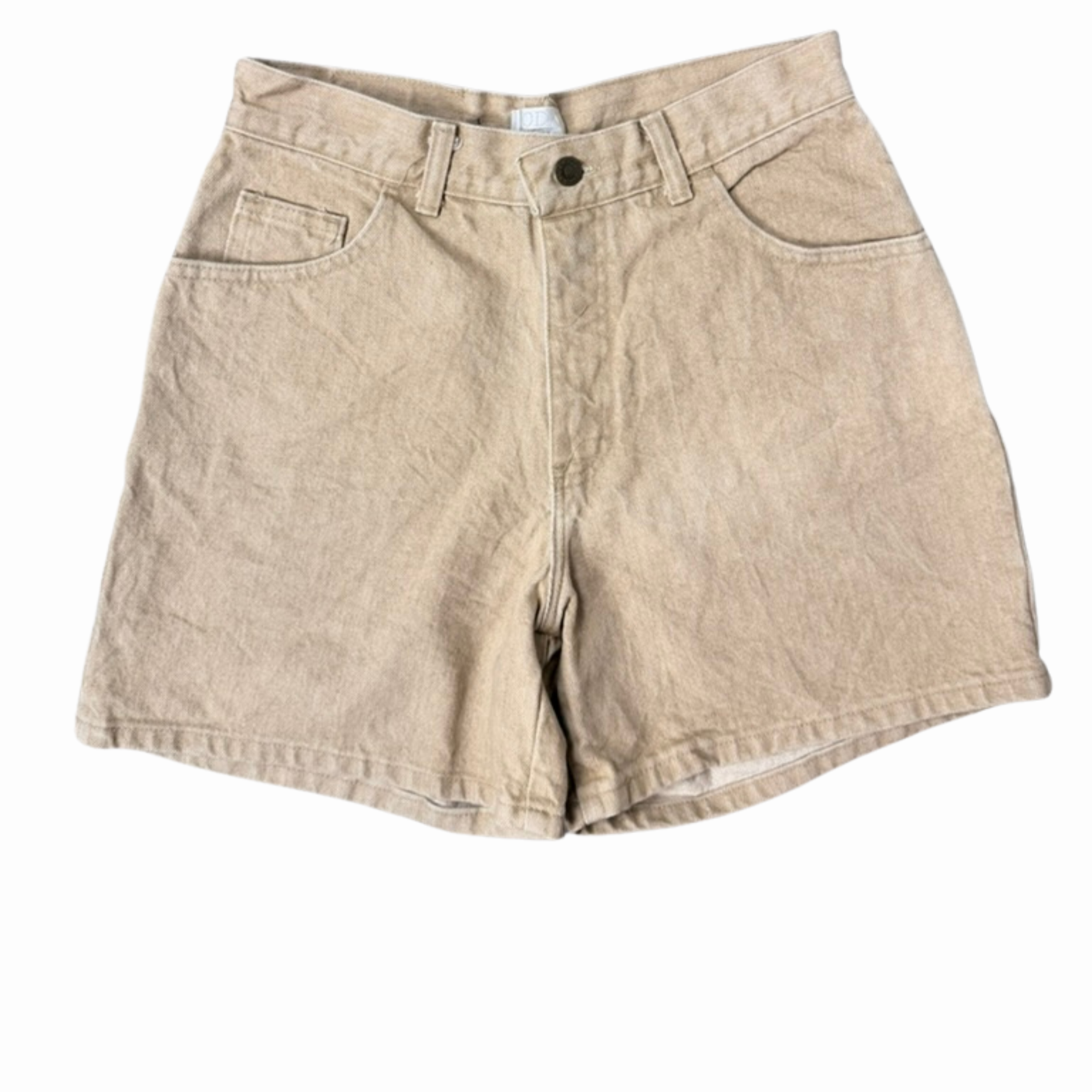 Moda Washed Denim Shorts-10