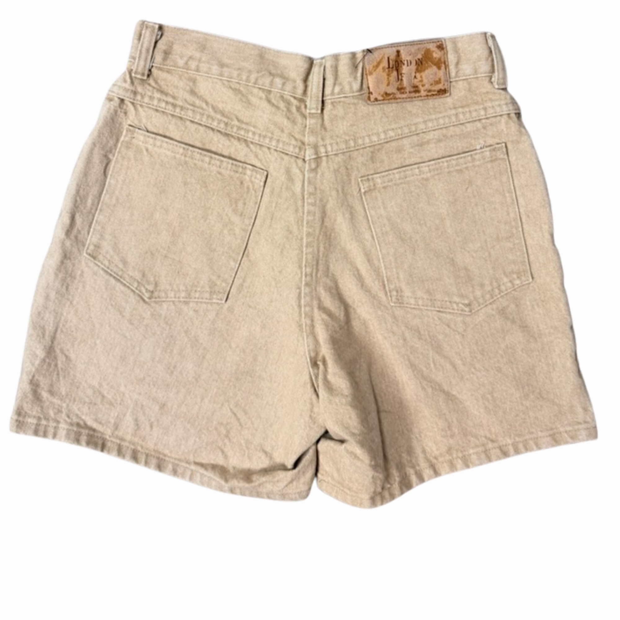 Moda Washed Denim Shorts-10