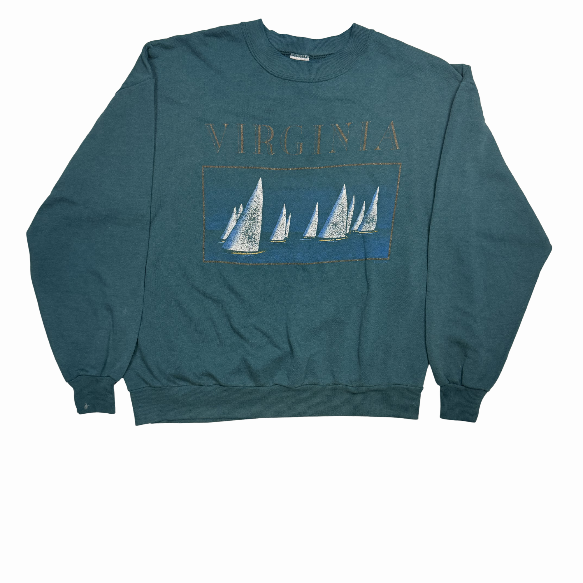 Virginia Sailboat Crewneck-XL