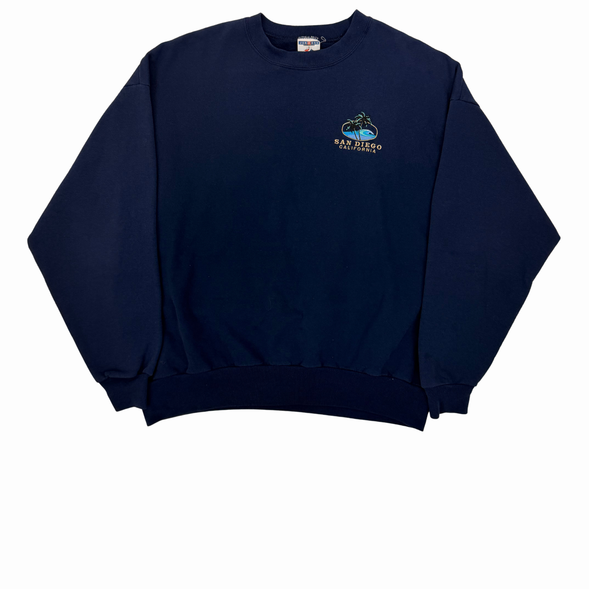 San Diego California Embroidered Crewneck-XL