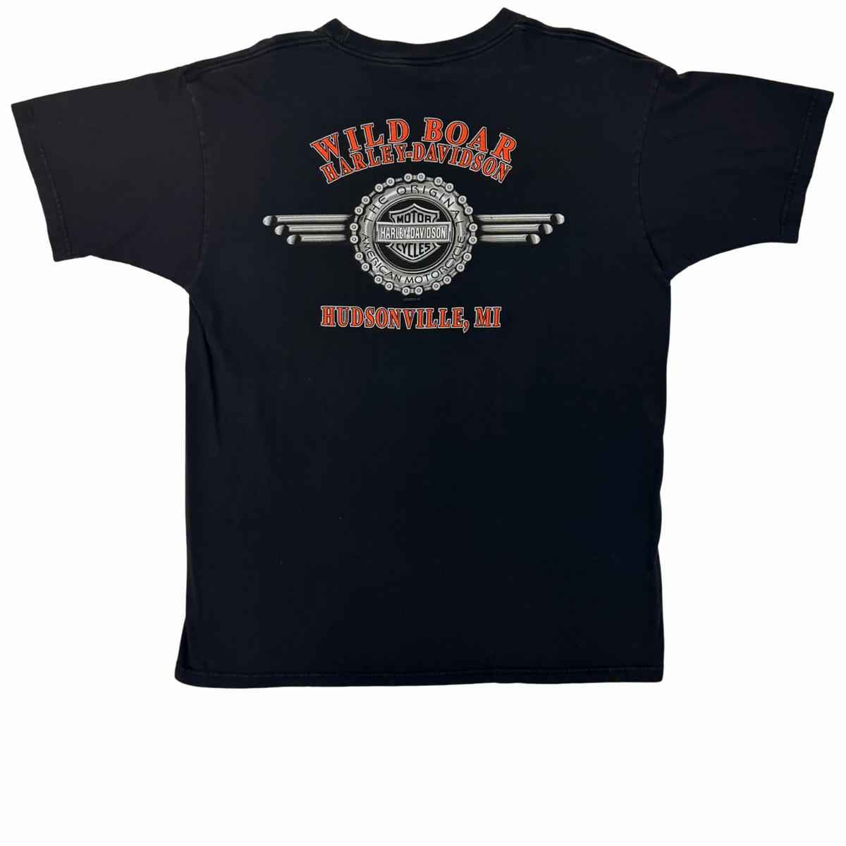 Harley-Davidson Flaming Eagle Logo Tee-XL