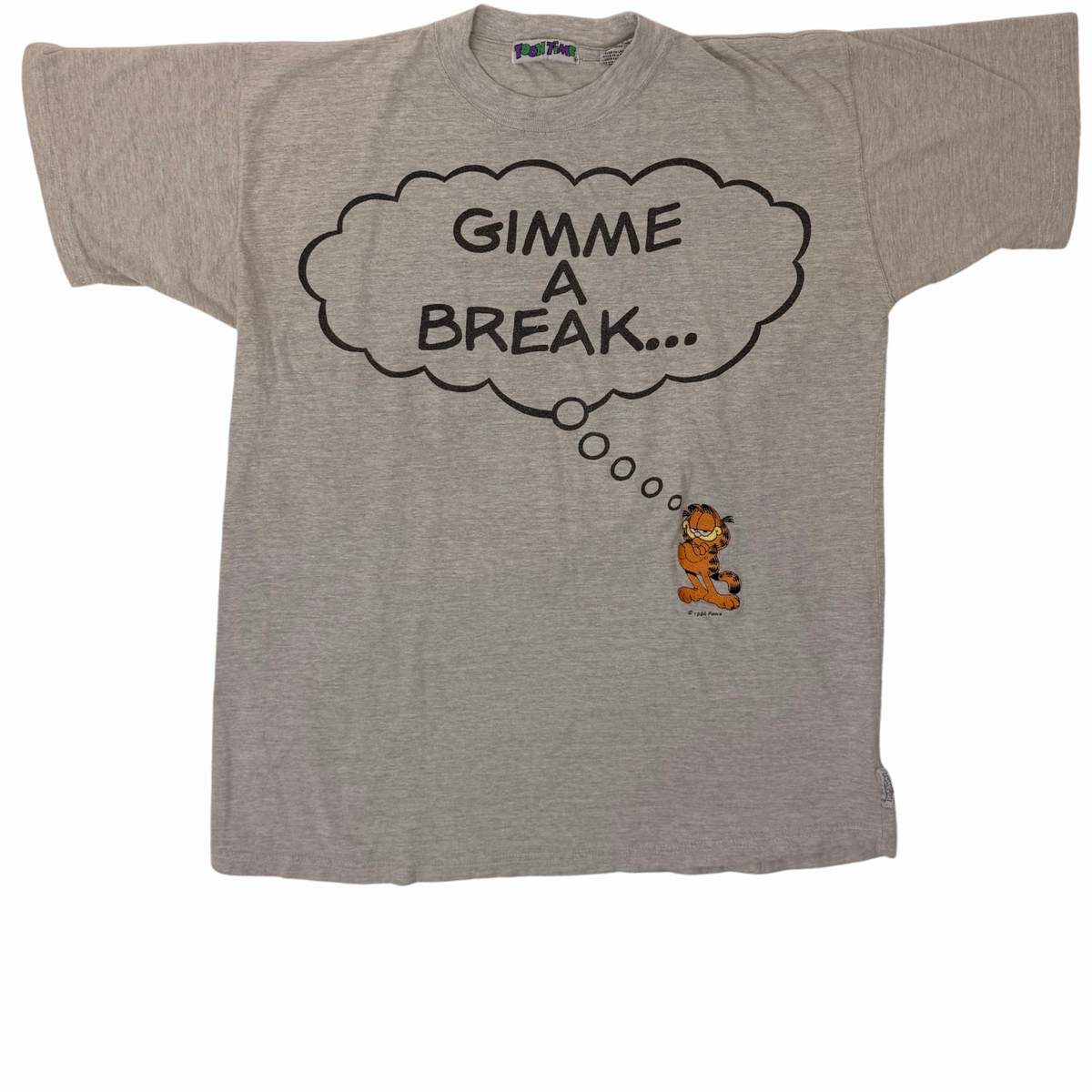 Garfield “Gimme a Break” Graphic Tee-L