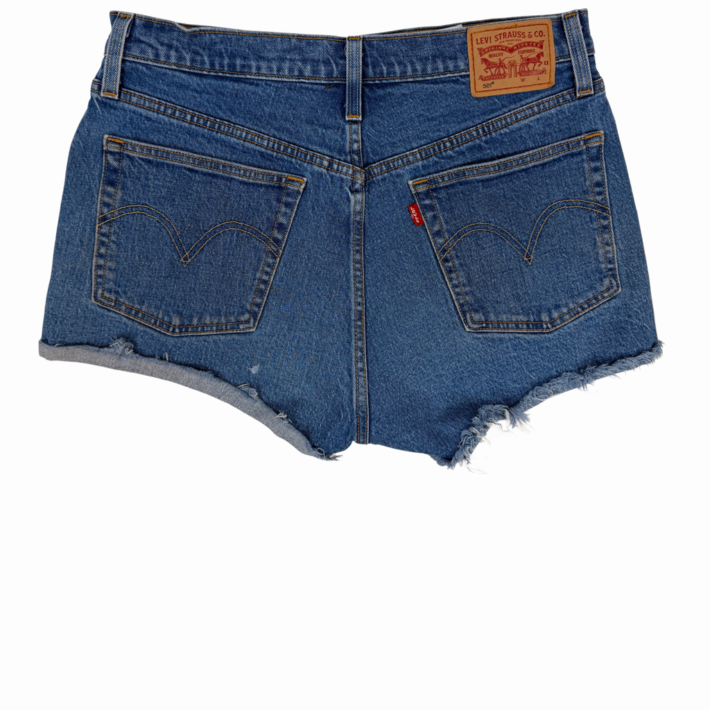 Levi Denim Cutoff Shorts-27
