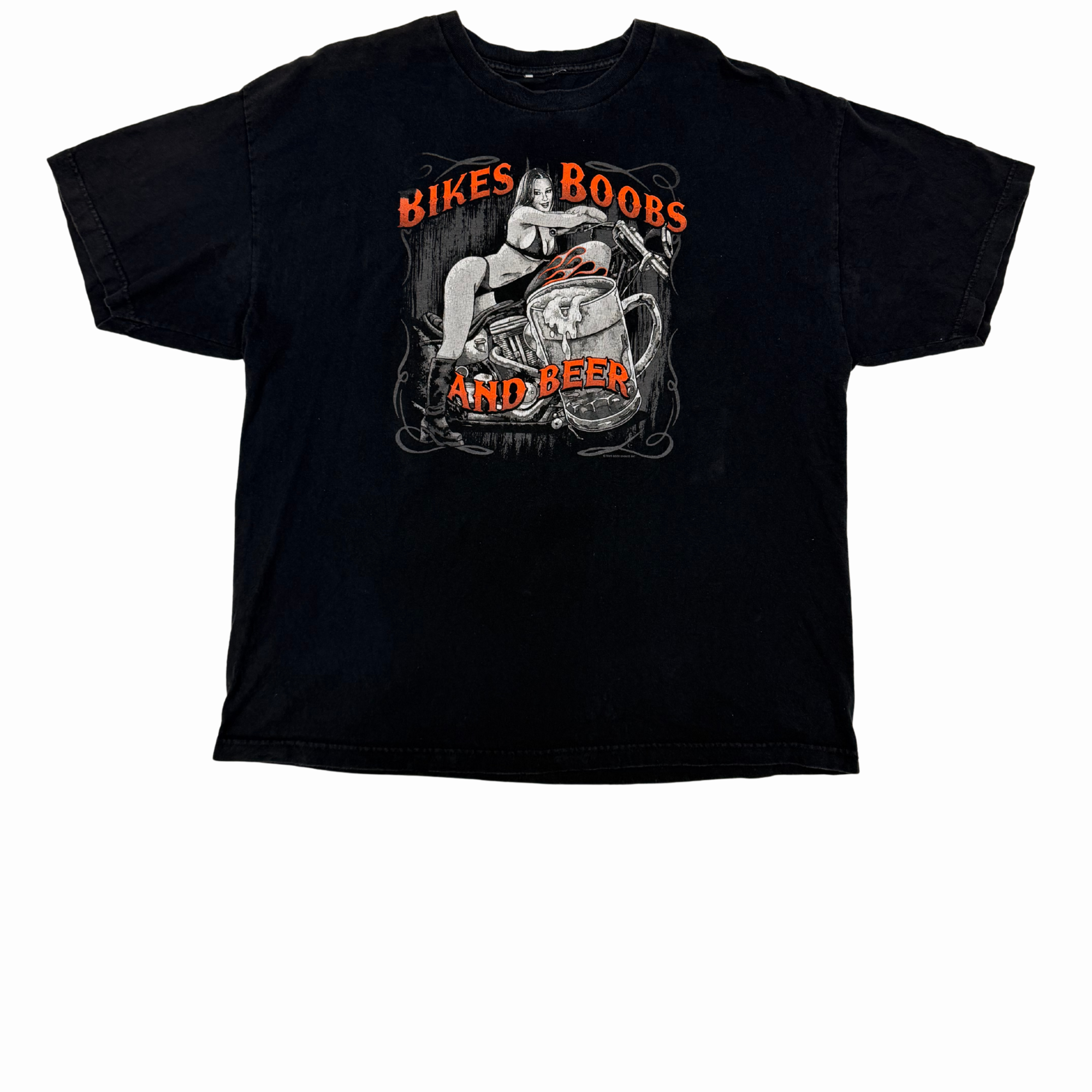 Poopy's Biker Tee-2XL