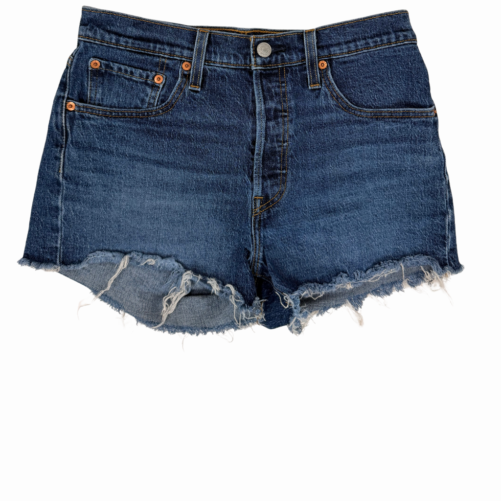 Levi Denim Cutoff Shorts-28