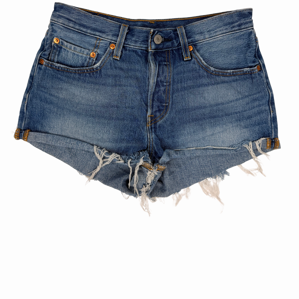 Levi Denim Cutoff Shorts-30