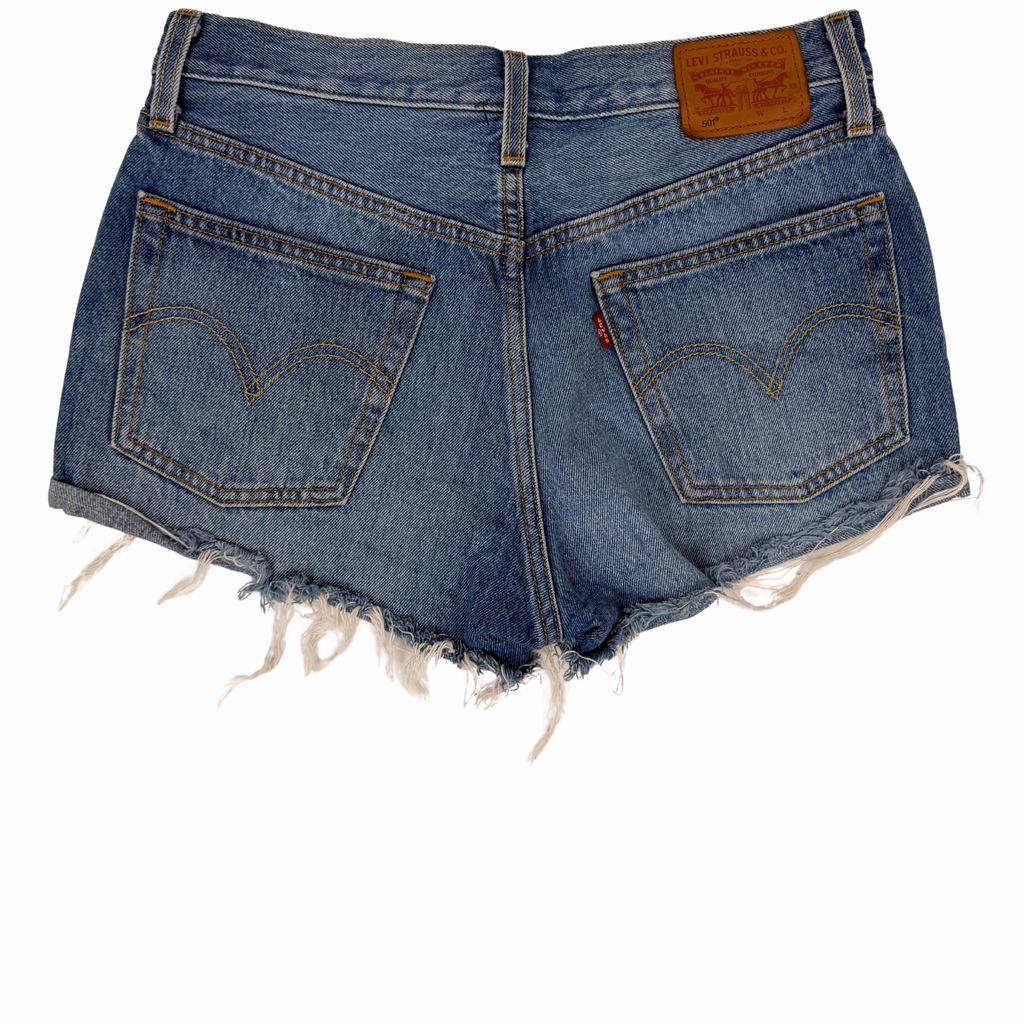 Levi Denim Cutoff Shorts-30
