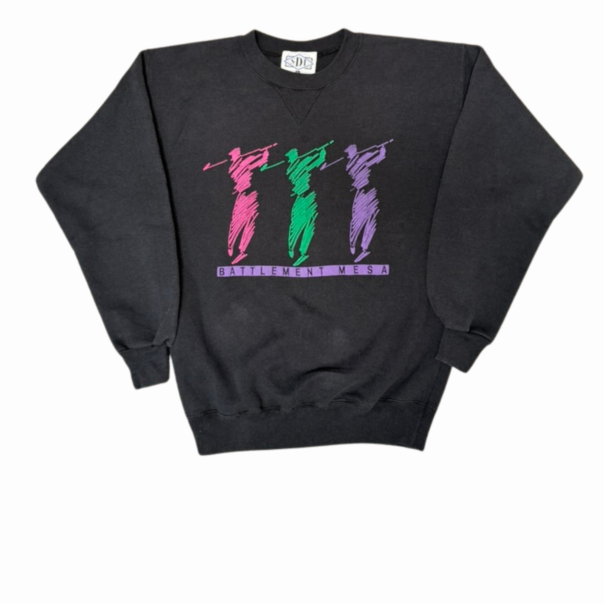 Mesa Figures Abstract Graphic Crewneck-L