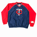 Minnesota Twins Windbreaker Crewneck-L